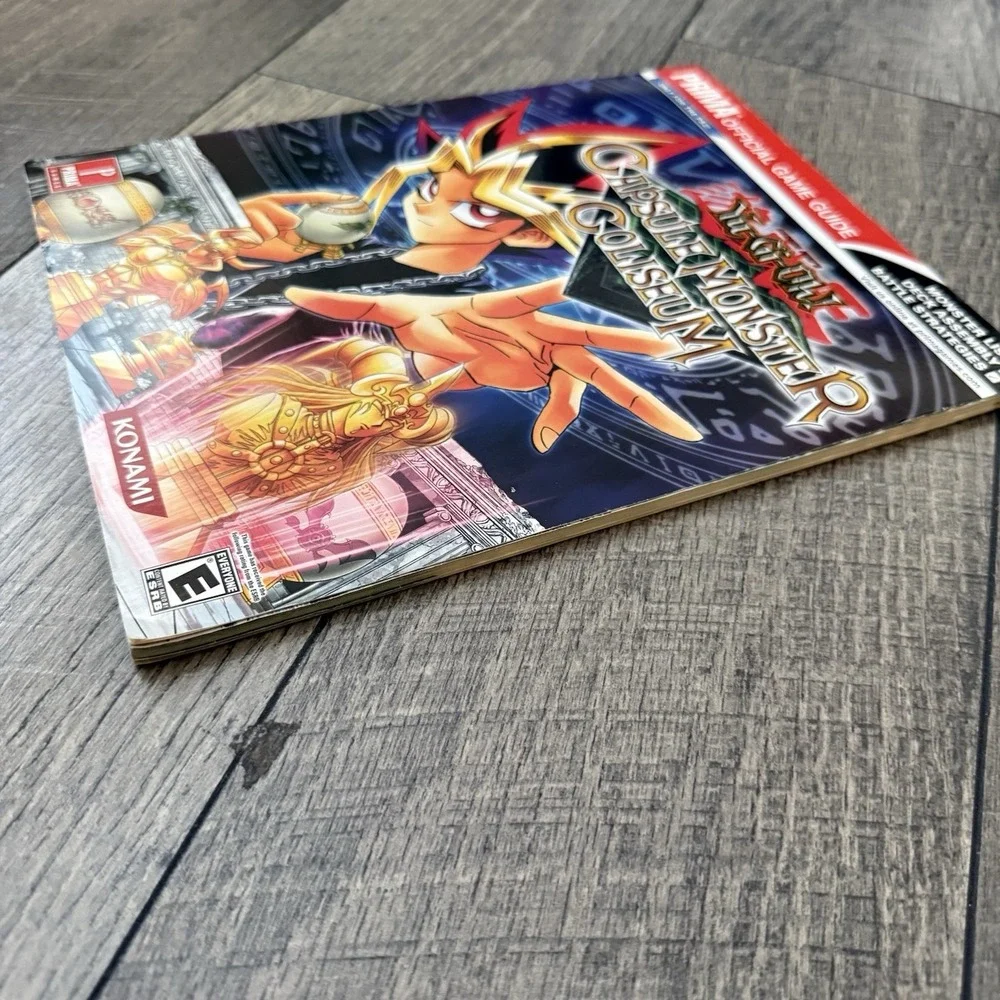 Yu-Gi-Oh! Capsule Monster Coliseum Prima Official Strategy Guide PS2 Konami Book